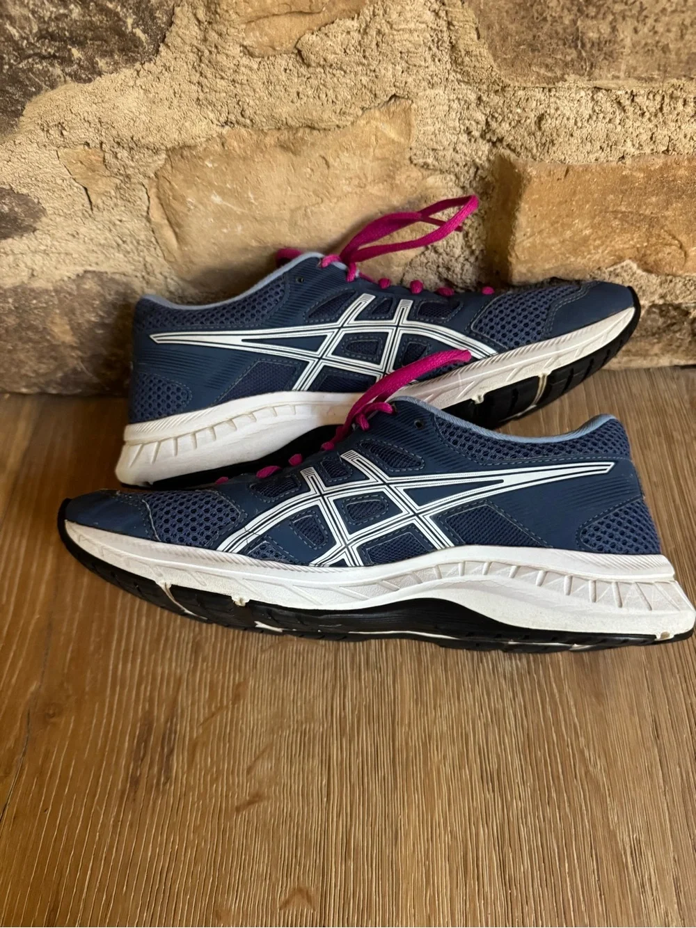 ASICS Sneakers sz8 Gel-Contend 5 Blue good cond PriceFirm